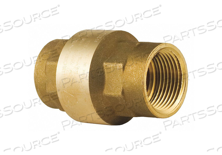 OEM#: 100012LF-3SPRING CHECK VALVE BRASS 3 FNPT by Bonomi