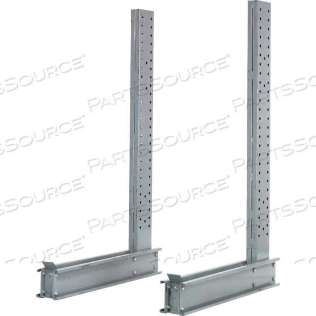 OEM#: 2U1238SINGLE SIDED UPRIGHT FOR CANTILEVER RACK, 38DX12H, 12600 LBS. CAP, FOR USE WITH 2000 SERIES by Modern Equipment (Meco)