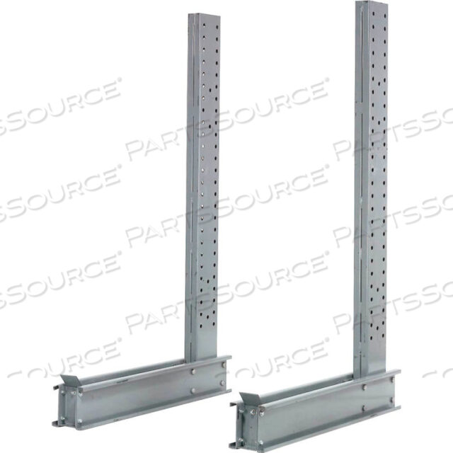 OEM#: 2U850SINGLE SIDED UPRIGHT FOR CANTILEVER RACK, 50DX8H, 10600 LBS. CAP, FOR USE WITH 2000 SERIES by Modern Equipment (Meco)