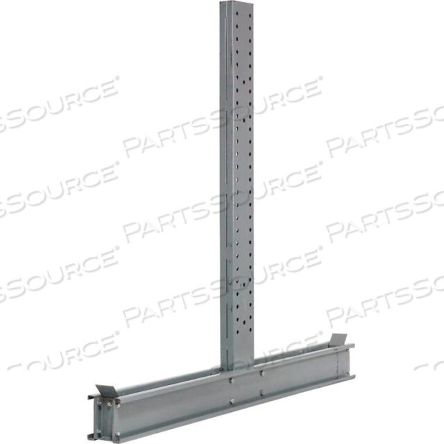 OEM#: DU8106DOUBLE SIDED UPRIGHT FOR CANTILEVER RACK, 106DX8H, 28400 LBS. CAP, FOR USE WITH 3000-5000 SERIES by Modern Equipment (Meco)