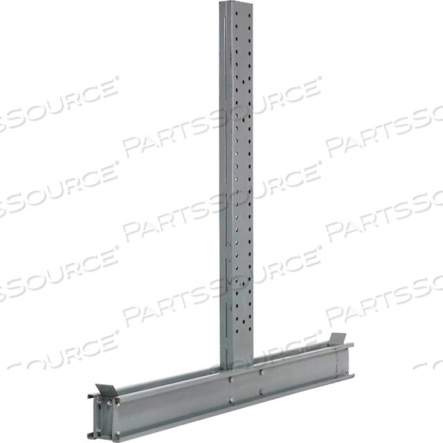 OEM#: 2DU12107DOUBLE SIDED UPRIGHT FOR CANTILEVER RACK, 107DX12H, 17000 LBS. CAP, FOR USE WITH 2000 SERIES by Modern Equipment (Meco)