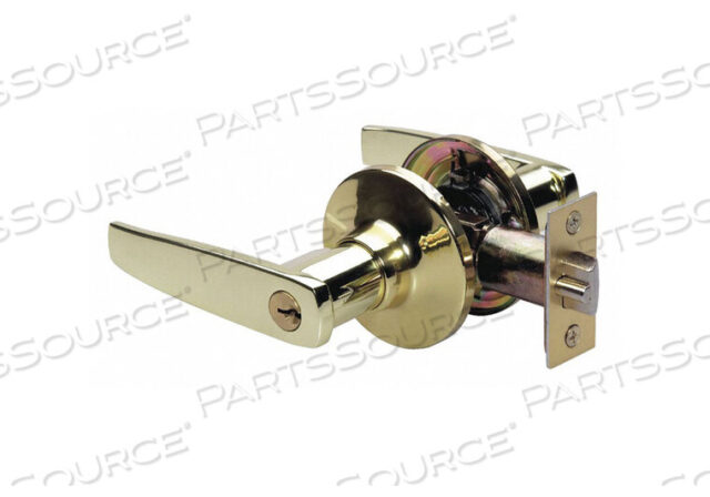 OEM#: SLL0103KA4SLEVER LOCKSET SATIN BRASS STRAIGHT STYLE by Master Lock