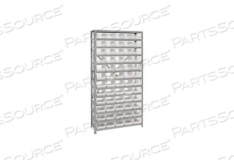OEM#: 1275-102CLPICK RACK OVERALL 12 D CLEAR by Quantum Storage Systems