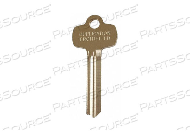 OEM#: 1A1H1KS473KS800KEY BLANK STANDARD H KEYWAY 1/2IN. by Best