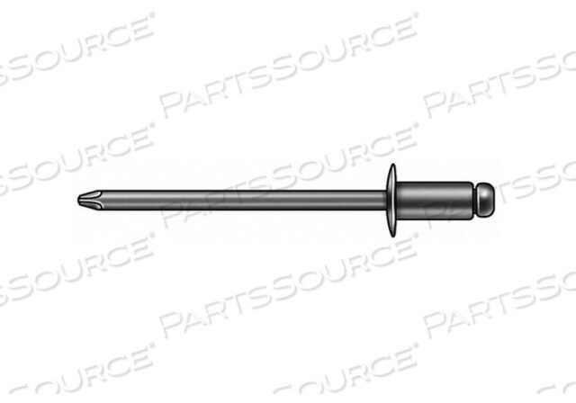 OEM#: AD810BS203BLIND RIVET 1/4 DIA 0.850 L PK100 by Pop Avdel