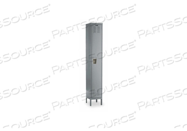 OEM#: U1258-1A-HGG7191 WARDROBE LOCKER LVRD 1 WIDE 1 TIER GRAY by Hallowell