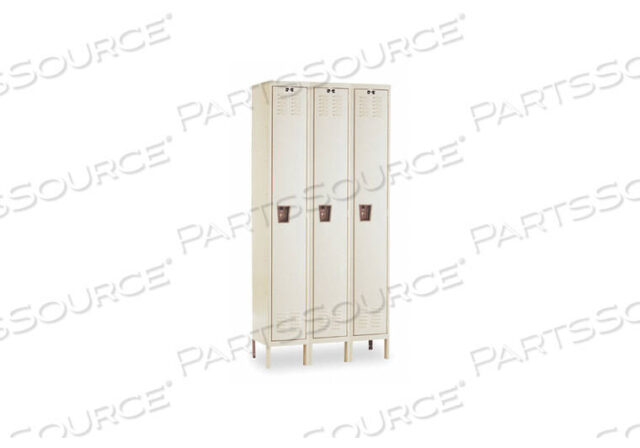 OEM#: U3228-1PTG7194 WRDRB LOCKR LVRD 3 WIDE 1 TIER TAN by Hallowell