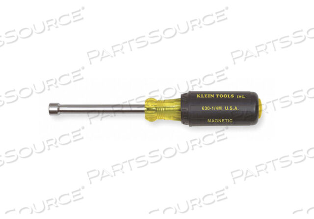 OEM#: 630-1/4M1/4 IN MAGNETIC TIP NUT DRIVER 3 IN SHAFT by Klein Tools