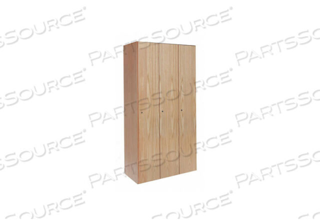 OEM#: UW3282-1A-W-ROWARDROBE LOCKR SOLID 3 WIDE 1 TIER WOOD by Hallowell