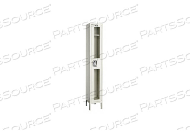 OEM#: USV1228-1A-PTWRDRB LOCKR CLRVIEW 1 WD 1 TIER TAN by Hallowell