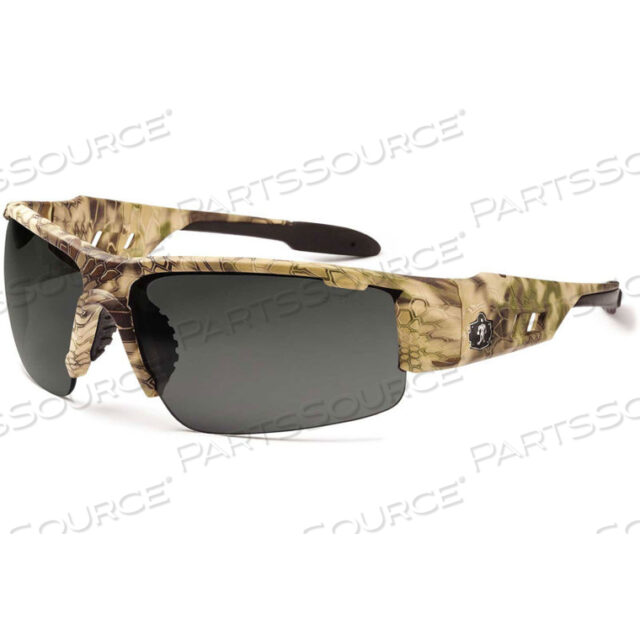 DAGR POLARIZED SMOKE LENS KRYPTEK HIGHLANDER SAFETY GLASSES