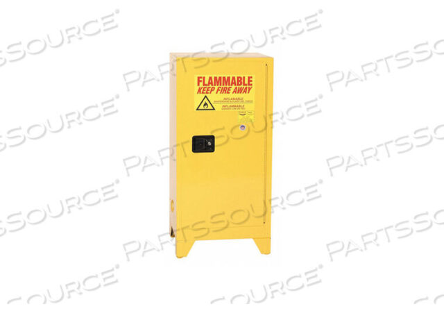 OEM#: 1906XLEGSFLAMMABLE LIQUID SAFETY CABINET YELLOW by Eagle