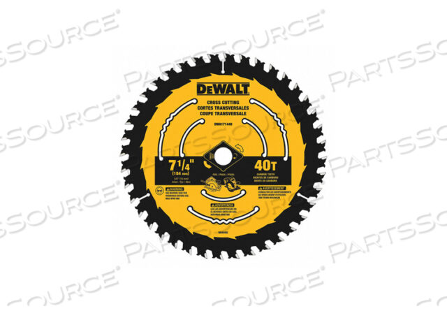 CIRCULAR SAW BLADE BLADE DIA 7-1/4 IN.