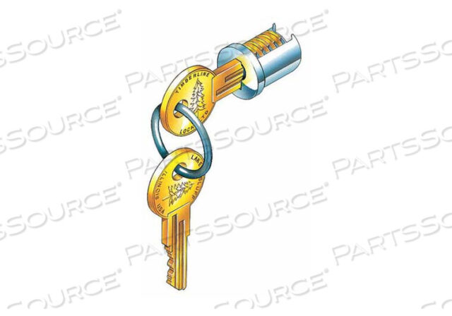 OEM#: C700LP-KD-15LOCK CYLINDER SATIN NICKEL KEY DIFFERENT by CompX