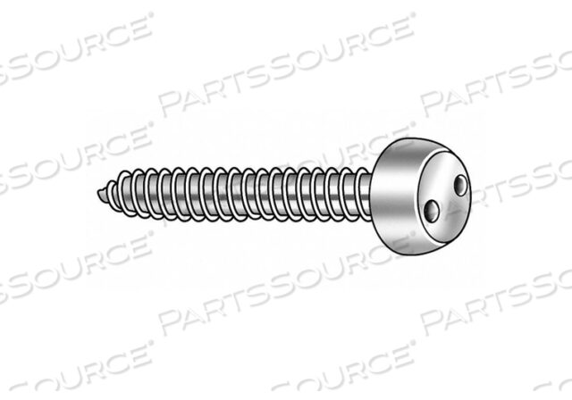 OEM#: 121590TAMPER SCREW PAN #10 1 1/2 L PK25 by Tamperproof Screw Company, Inc.
