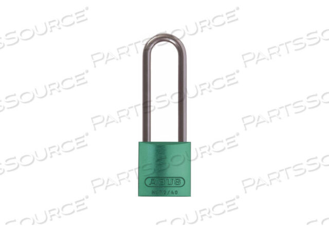 OEM#: 72 HB/40-75 KA GREEND8953 LOCKOUT PADLOCK KA GREEN 1-1/2 H by Abus