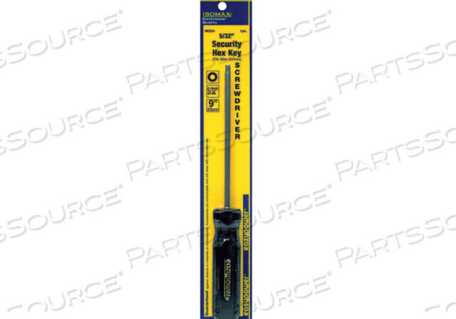 OEM#: 86254TAMPER RESIST SCREWDRIVER TR HEX 5/32X5 by Eazypower