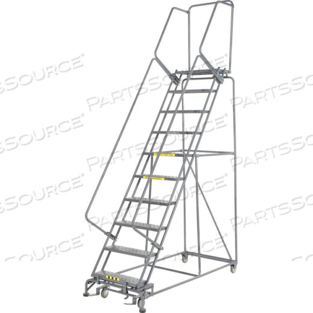 OEM#: FS103214PПЕРФОРИРОВАННАЯ 24W 10 СТУПЕНЧАТАЯ СТАЛЬНАЯ ЛЕСТНИЦА НА РОЛИКЕ 14D ВЕРХНЯЯ СТУПЕНЬКА от Ballymore