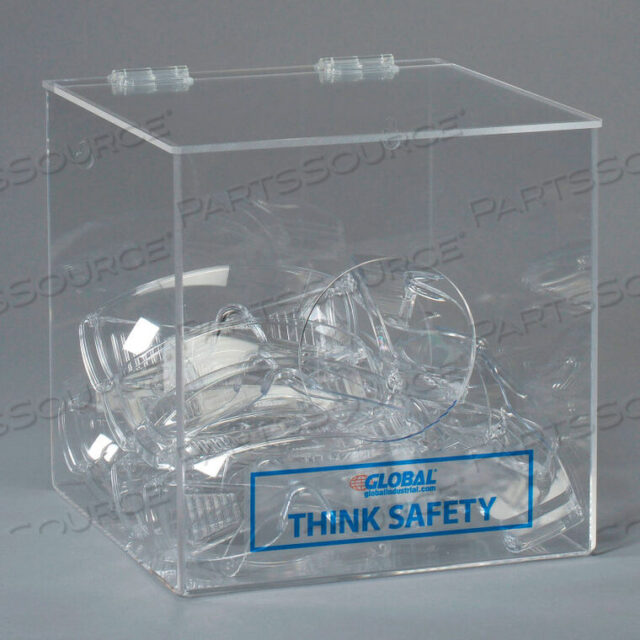 OEM#: GLADBACRYLIC SAFETY PPE DISPENSER, 10 X 10 X 10 by National Marker Company