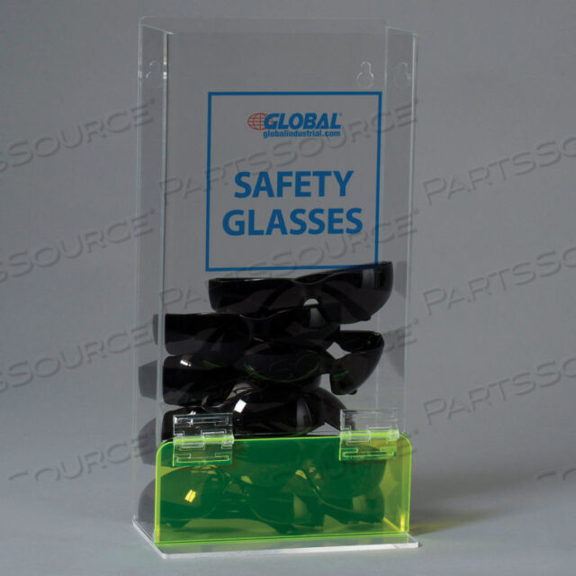 OEM#: GLASG-DACRYLIC SAFETY PPE DISPENSER, VISITOR SPECS DELUXE by National Marker Company