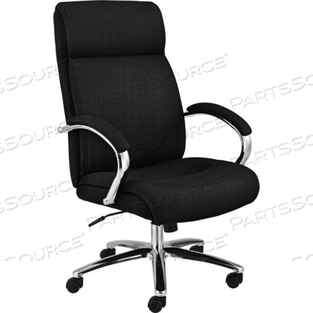 OEM#: 695616INTERION FABRIC EXECUTIVE CHAIR WITH LUMBAR SUPPORT - HIGH BACK - BLACK by Global Seating Solutions LLC