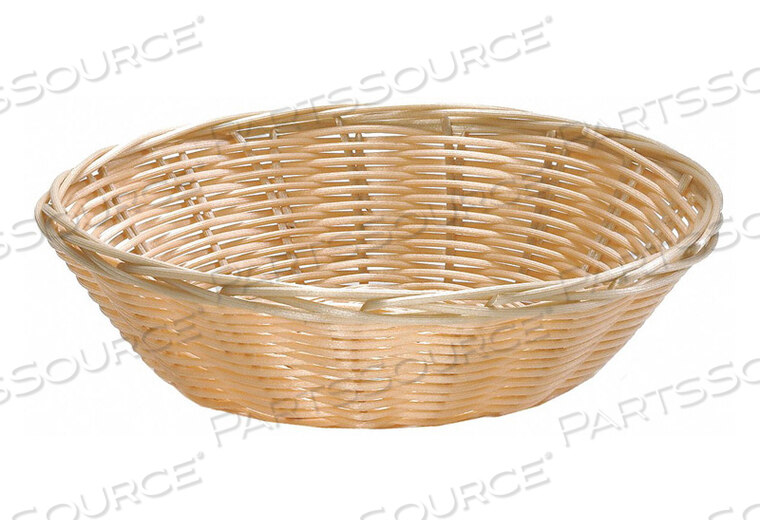 OEM#: 1175WHANDWOVEN BASKET ROUND NATURAL PK12 by TableCraft