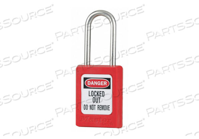 OEM#: S31KAS3REDD5338 LOCKOUT PADLOCK KA RED 1-7/8 H PK3 by Master Lock
