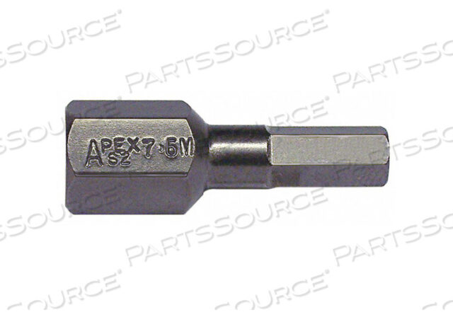 OEM#: SZ-7-6MMINSERT BIT METRIC 7/16 HEX 6MM 7/8 by Apex Tool Group