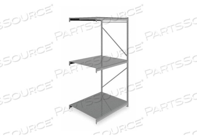 OEM#: 6940BULK RACK ADD-ON 120 H 60 W 48 D GRAY by Tennsco Corp.