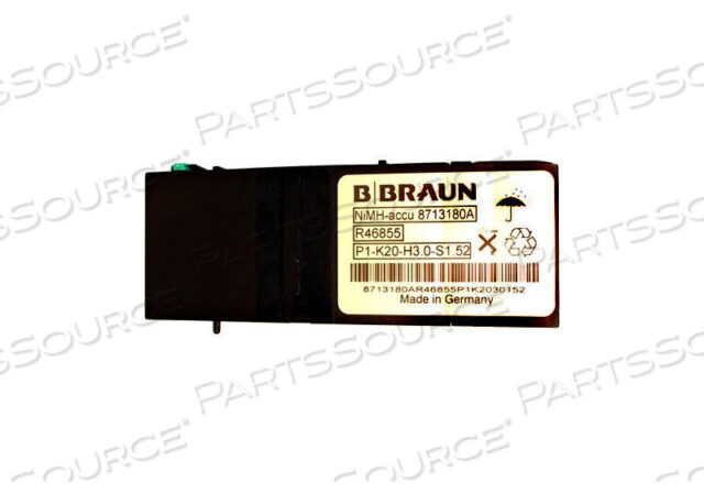 OEM#: 8713180BATTERY, NIMH, 2.1 AH, 4.8 V by B. Braun Medical Inc (Infusion Systems Division)