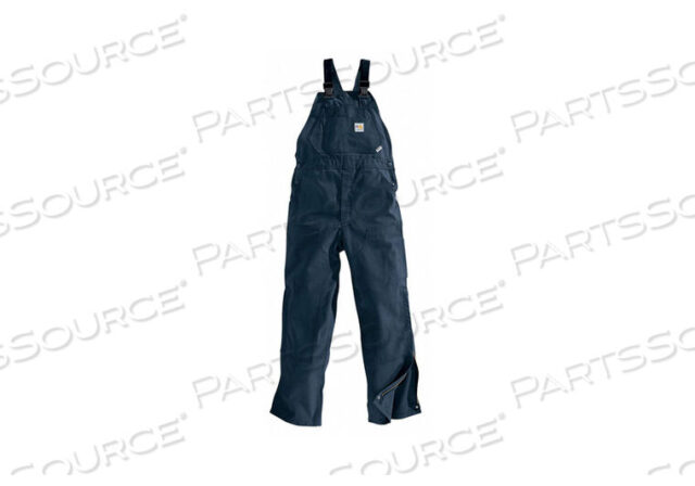 OEM#: 101627-410 38 32BIB OVERALL DARK NAVY 38IN X 32IN 13 OZ. by Carhartt
