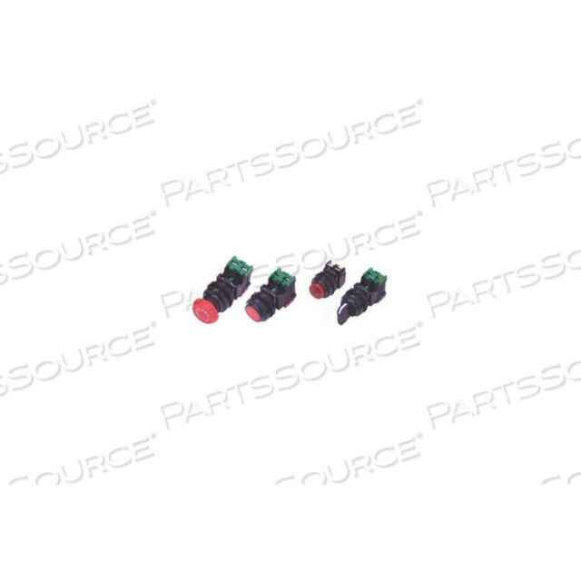 OEM#: 10438522MM NON METALLIC, NON ILLUMINATED, ROUND FLUSH BUTTON - YELLOW by Advance Controls, Inc.
