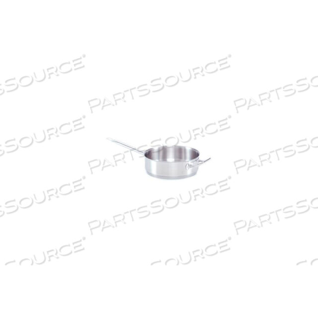 18/8 STAINLESS STEEL SAUTÎ˜ PAN 3 QT.