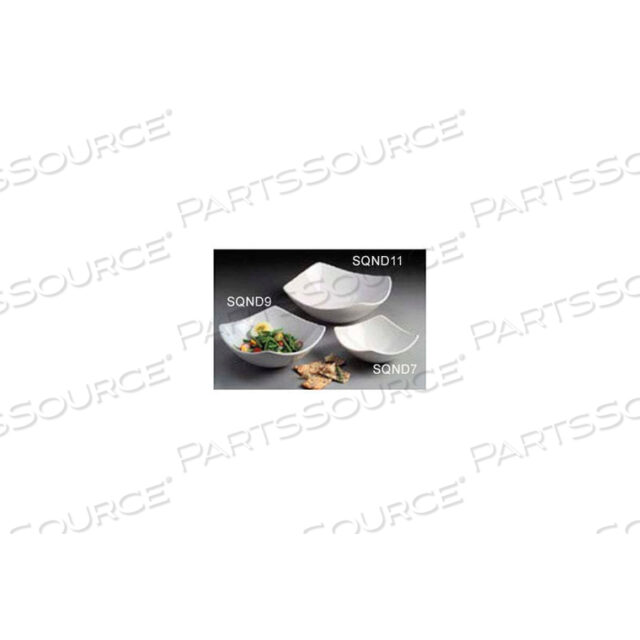 BOWL, 44 OZ, 9 DIA., CERAMIC, WHITE