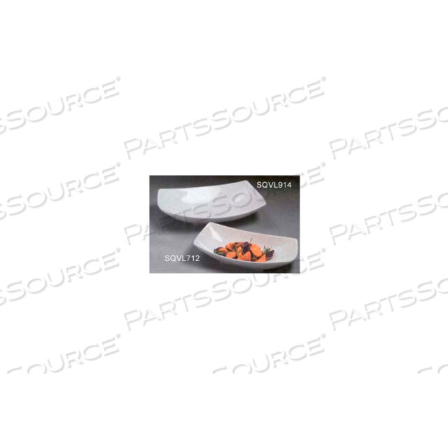 BOWL, 37 OZ, 12 X 7 X 2-3/4, CERAMIC, WHITE