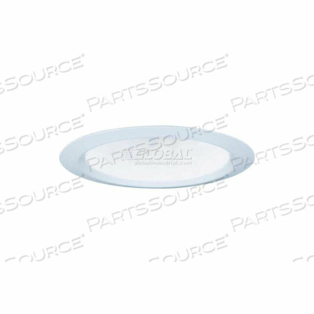 3O1 R12 3 OPEN SHALLOW FINISHING TRIM W/ NARROW FLANGE DROP WHITE