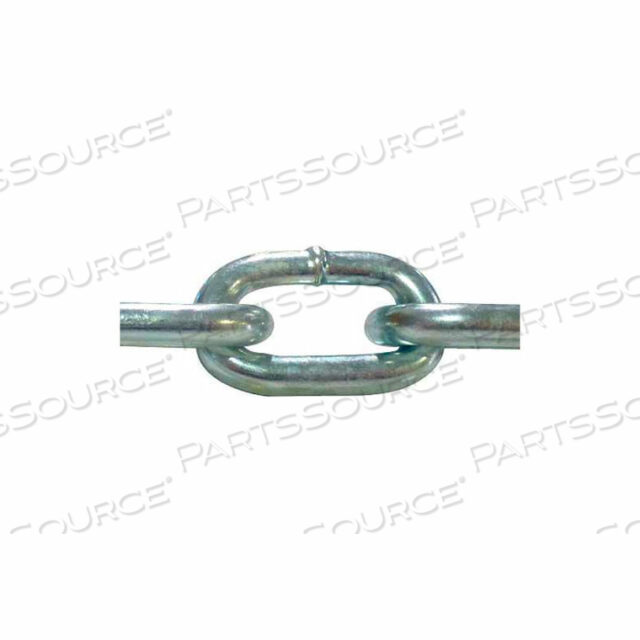 GRADE 30 PROOF COIL CHAIN - 1/2 DIA. - 4500 LB. CAP. - 35 PAIL - BRIGHT ZINC