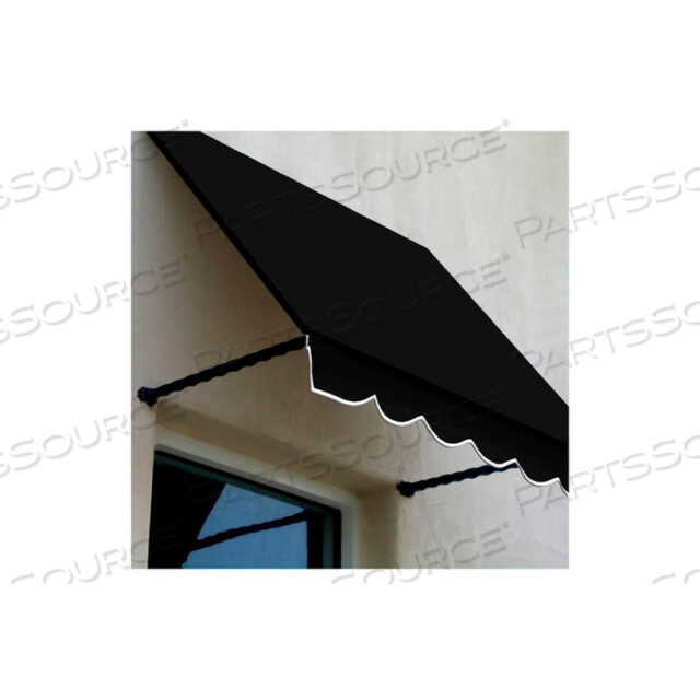 WINDOW/ENTRY AWNING 10-3/8W X 2H X 1D BLACK