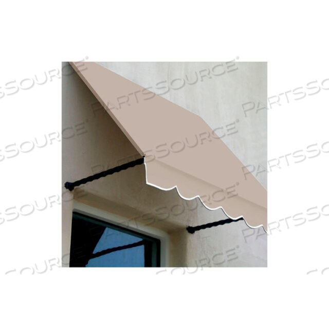 WINDOW/ENTRY AWNING 10-3/8W X 2-9/16H X 2D LINEN