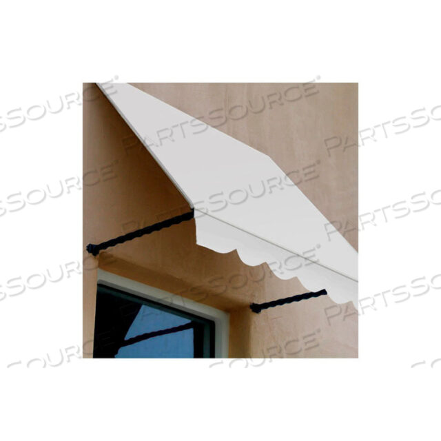 WINDOW/ENTRY AWNING 10-3/8W X 2-9/16H X 2D OFF WHITE