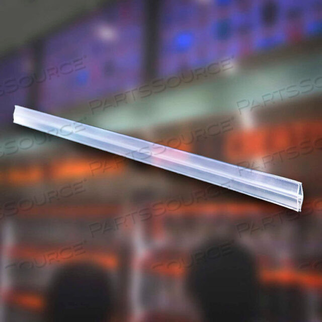H-STRIP SIGN HLR, 7/8H X 72L, CLR - PKG QTY 5