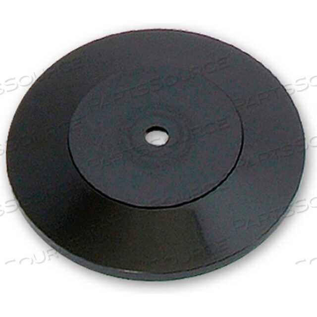 FLAT REVOLVING DISPLAY BASE, 0.75H X 7DIA, BK - PKG QTY 10