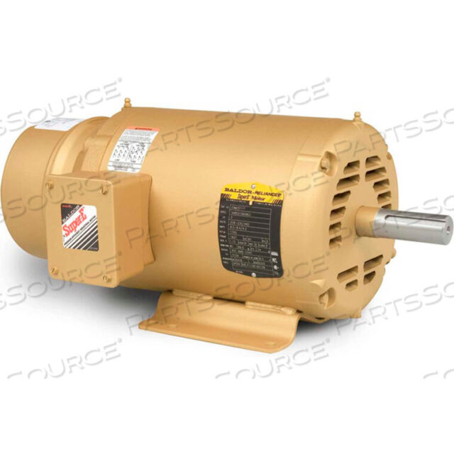 OEM#: EBM3154TBRAKE MOTOR, 3 PHASE, 230/460 VOLTS, 1.5 HP, 1755 RPM, OPEN, 145T FRAME by BALDOR