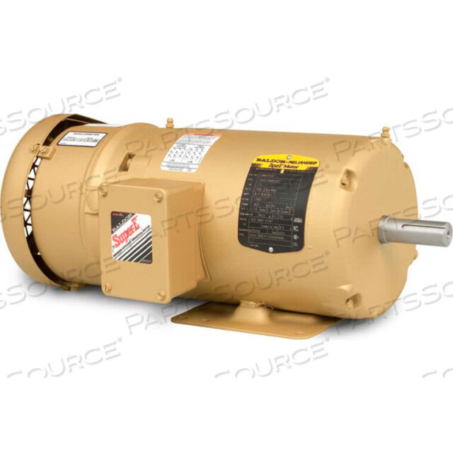 OEM#: EBM3611TMOTOR, 3HP, 1760RPM, 3PH, 60HZ, 182T, 3628M, TEFC, F1 by BALDOR