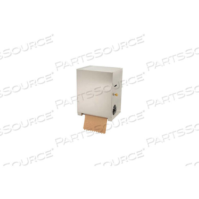 OEM#: B-2860AUTOMATIC TOUCH FREE PULL DOWN PAPER TOWEL ROLL DISPENSER, STAINLESS STEEL by Bobrick Washroom Equipment, Inc