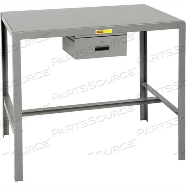 OEM#: MT1-2448-18-EDSTEEL TOP MACHINE TABLE WITH ACCESSORY DRAWER - 48W X 24D X 18H by Little Giant