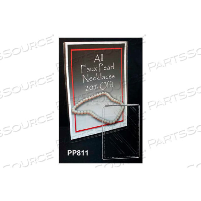 OEM#: PP811SIGN & PRINT PROTECTOR, 8-1/2 X 11 HIGH by Clip Strip Corp.