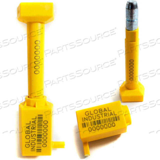 OEM#: BLT20349HIGH SECURITY BOLT SEAL, YELLOW, 50/PACK by Cambridge Security Seals LLC