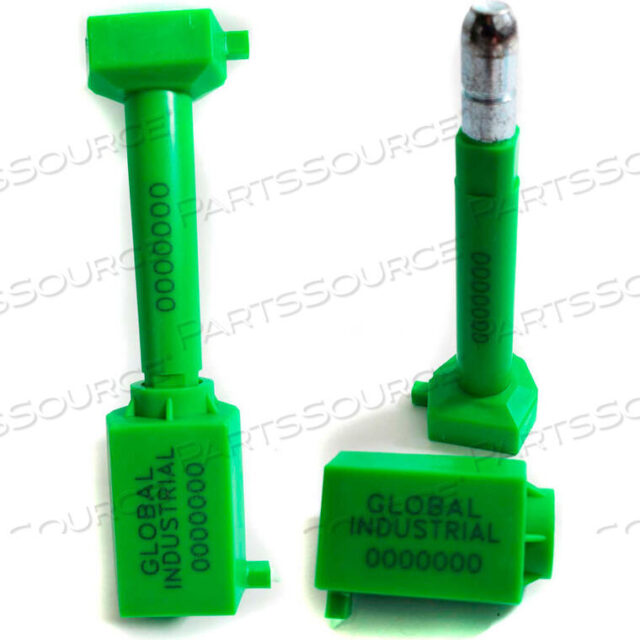 OEM#: BLT20354HIGH SECURITY BOLT SEAL, GREEN, 50/PACK by Cambridge Security Seals LLC