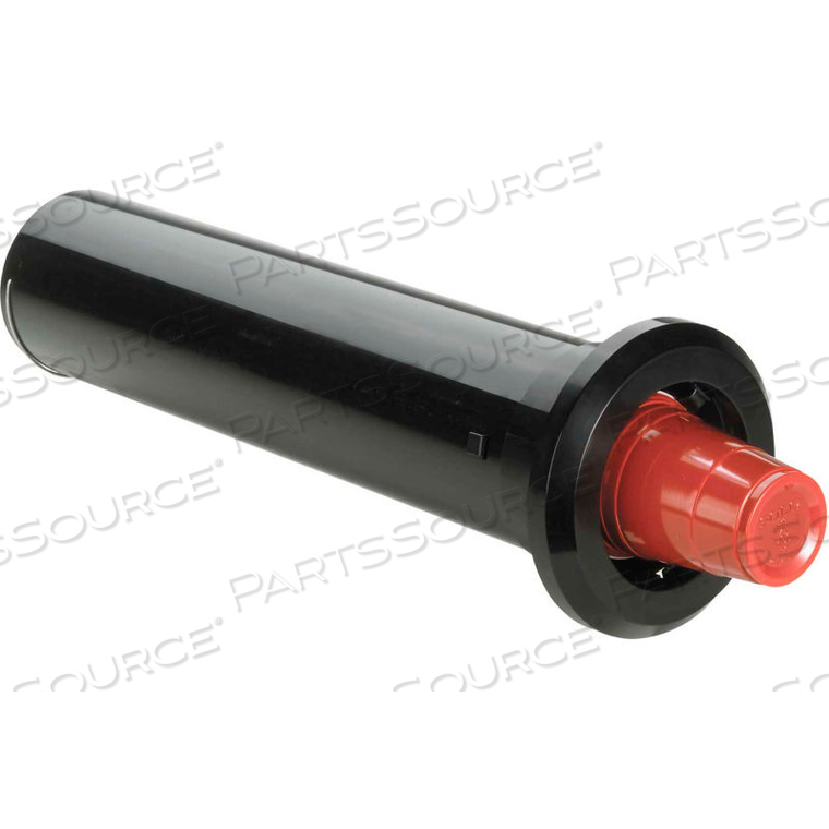 CUP DISPENSER, IN-COUNTER, ADJUSTABLE, PLASTIC, 1 SPRING, 17 LENGTH